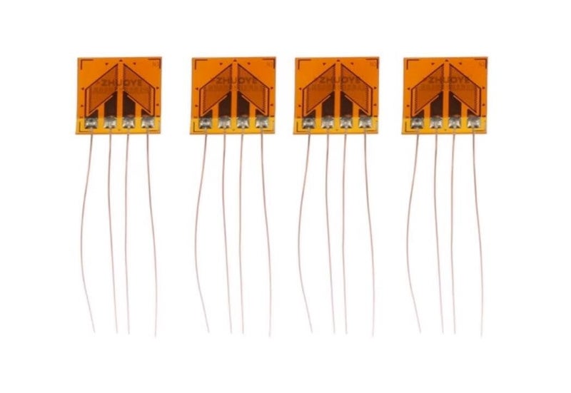 2PCS BF1K-2/3/4HA Half Bridge Strain Gauge Wheatstone Bridge Sensor Resistance Type Torque/Shear Force